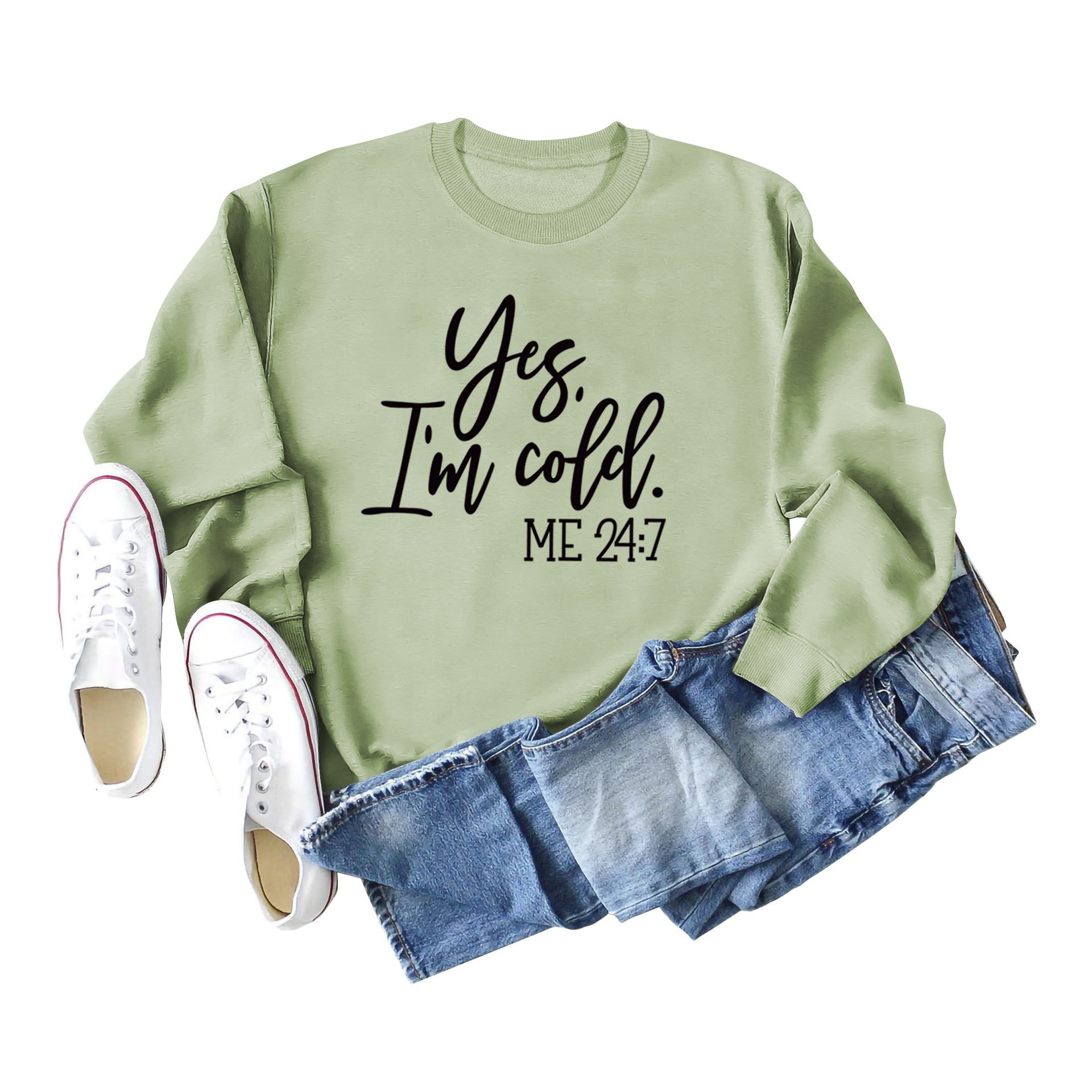 Letter Print Sweatshirt