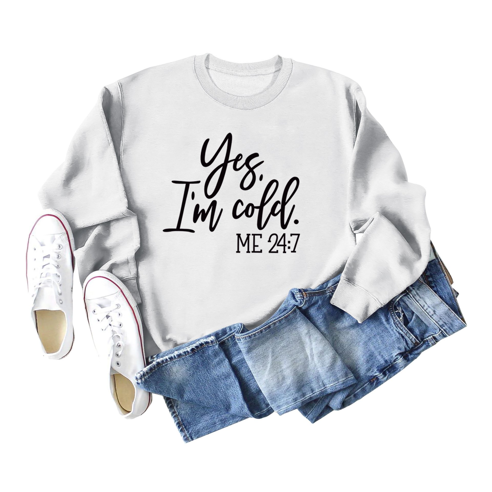 Letter Print Sweatshirt