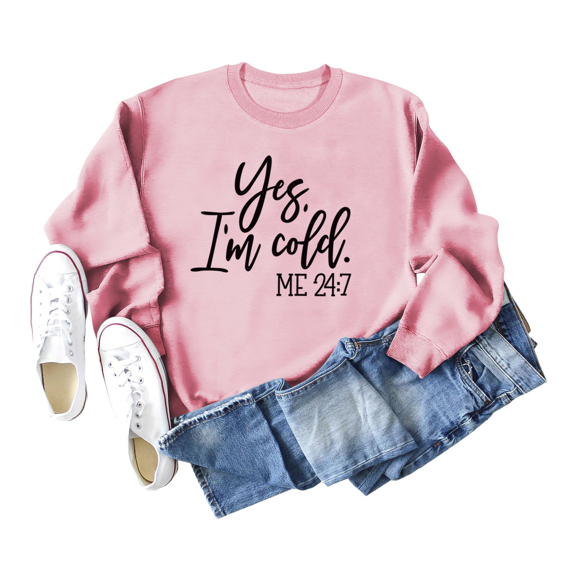 Letter Print Sweatshirt