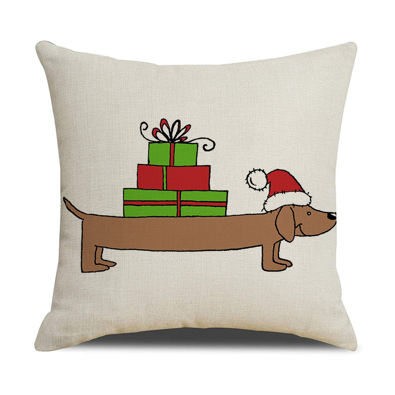 Cute animal printed pillowcase