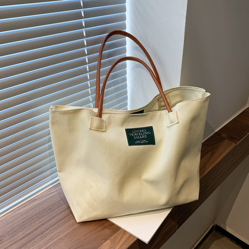 Western Style Casual Canvas Shoulder Bag