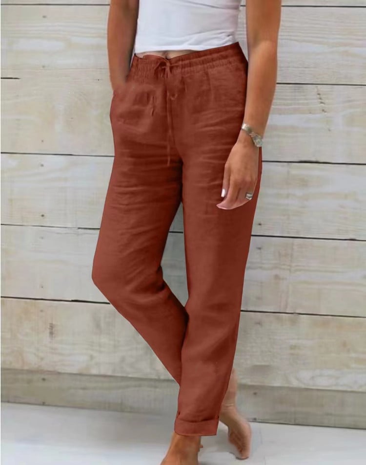 Cotton And Linen Pants 7