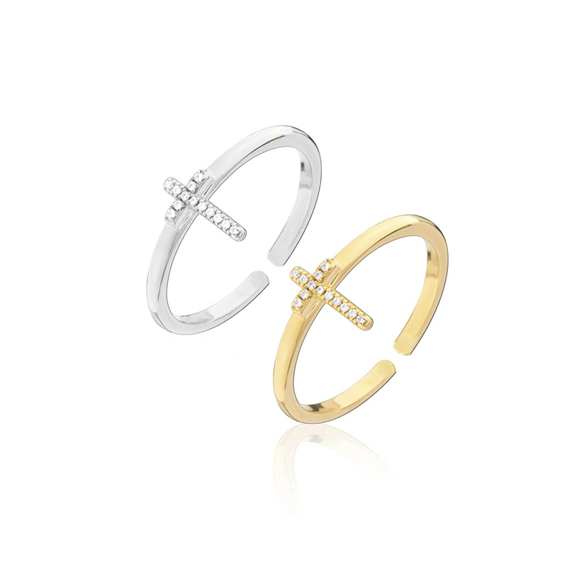 Women's Fashion Cross Adjustable Ring 3