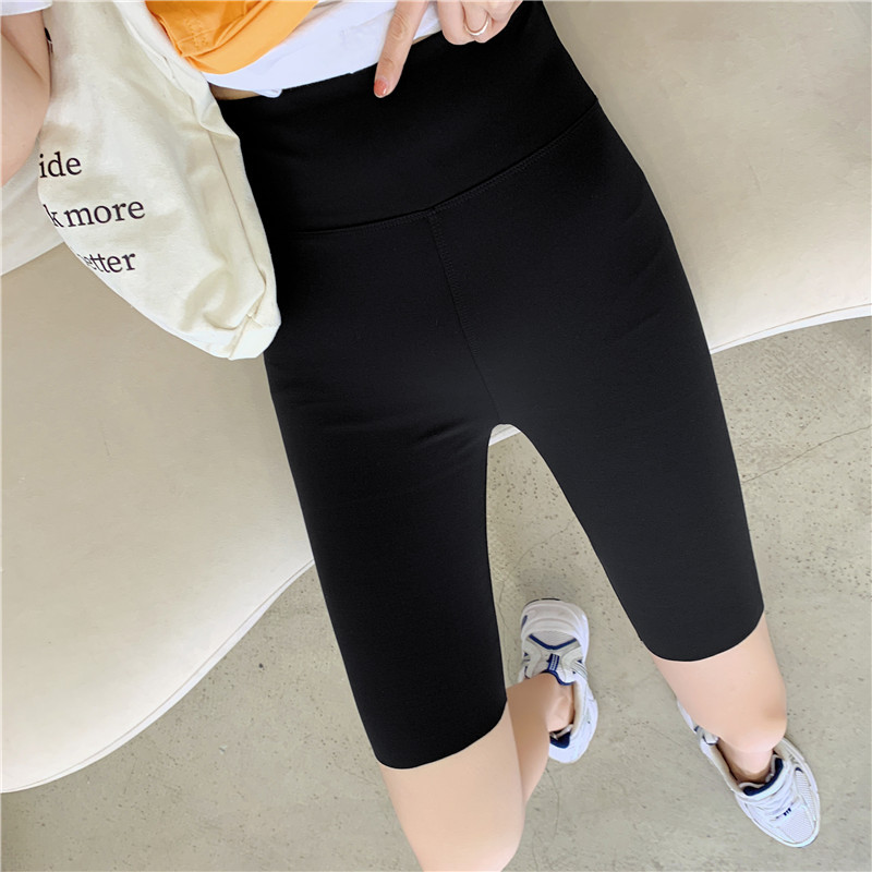 Fashion Solid Color Yoga Hip Shorts