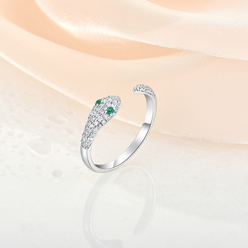 Women's Fashion Vintage Sterling Silver Ring 5