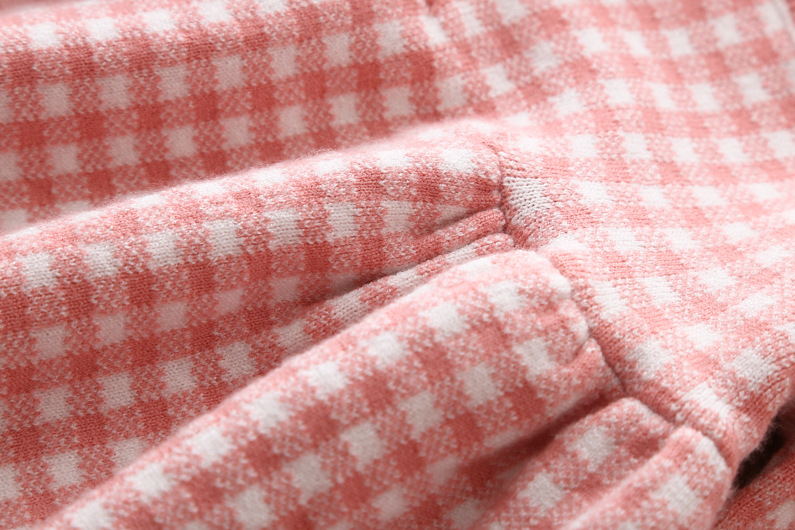 Girls' Plaid Sweater Dress