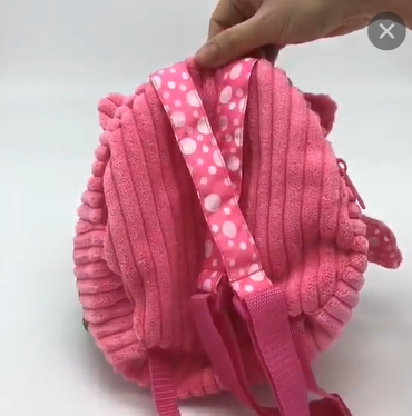 Cute Cartoon Soft Owl Monkey Backpack
