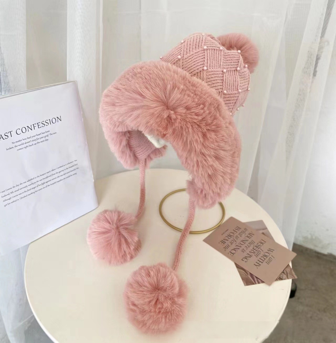 Knitted Hat Front View