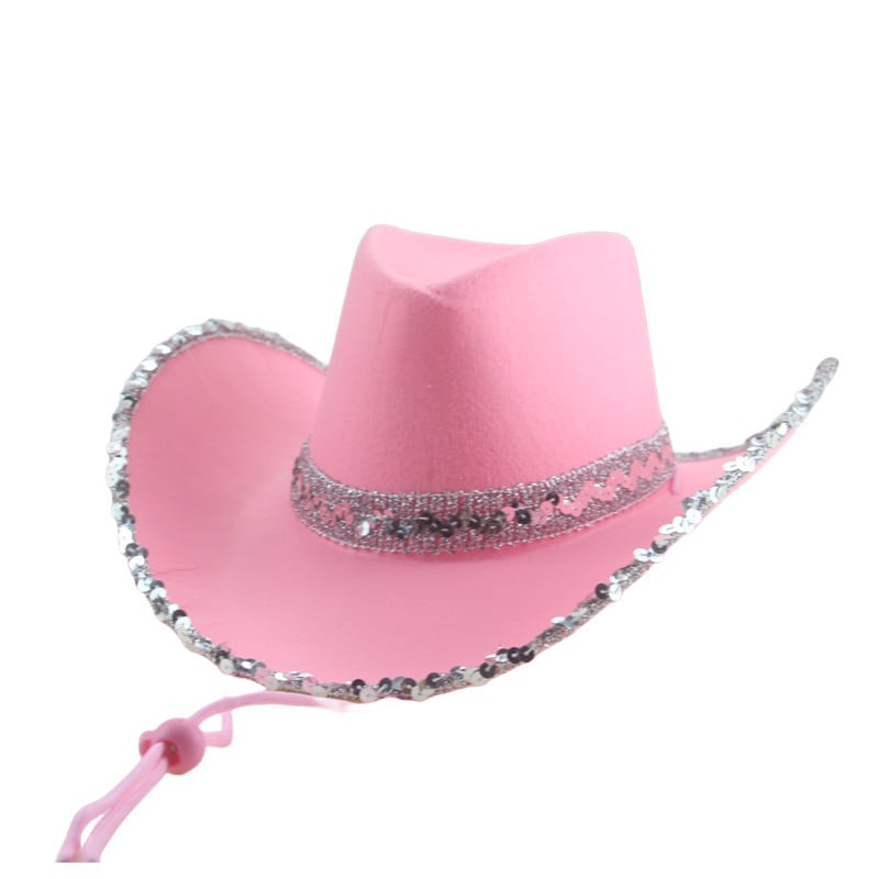 Rhinestone Tassel Denim Hat 4