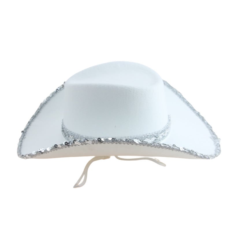 Rhinestone Tassel Denim Hat 1