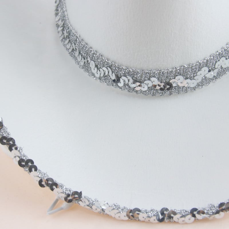 Rhinestone Tassel Denim Hat 5