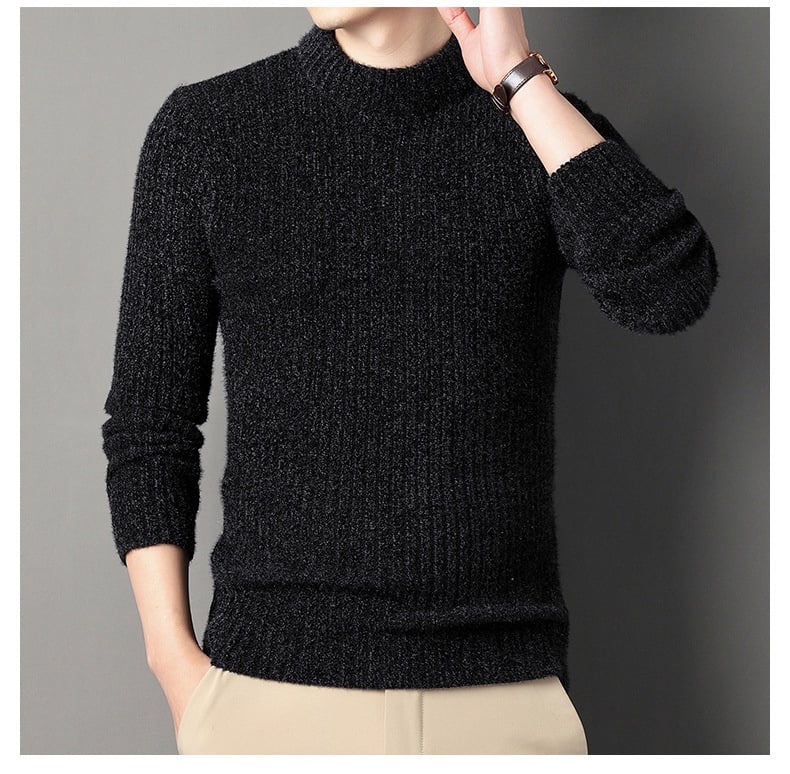 Men's Long Sleeve Ferret Wool Undercoat Image 5