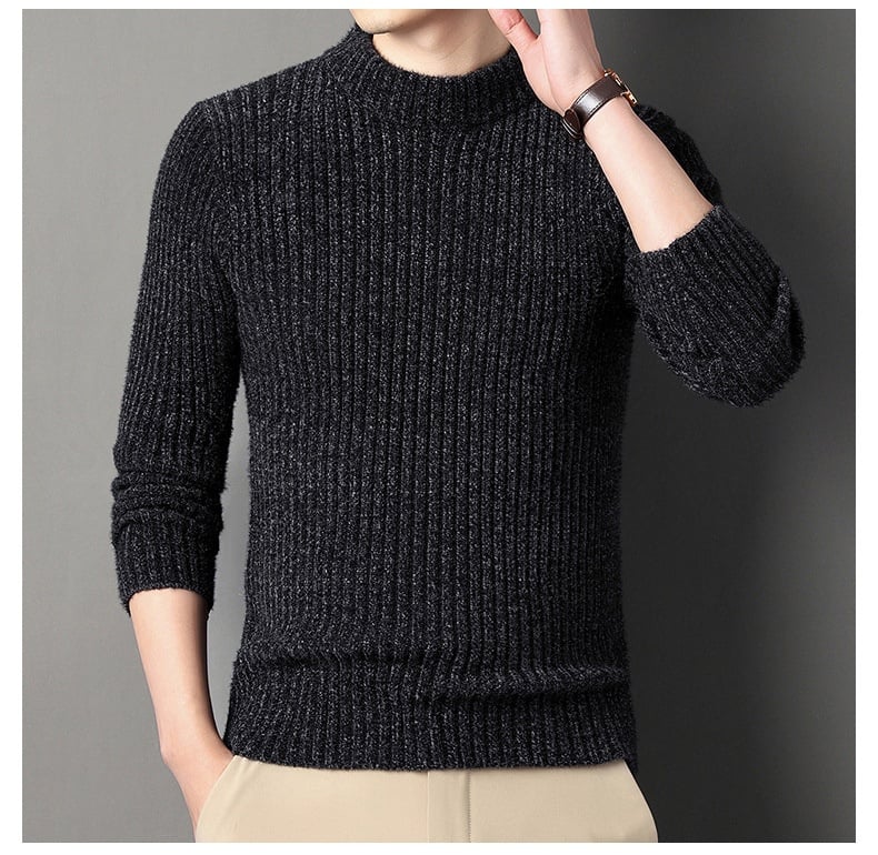 Men's Long Sleeve Ferret Wool Undercoat Image 2