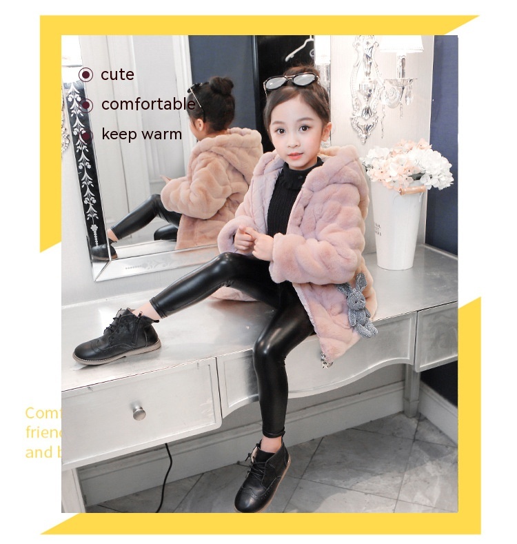 Girls' Coat Close-up