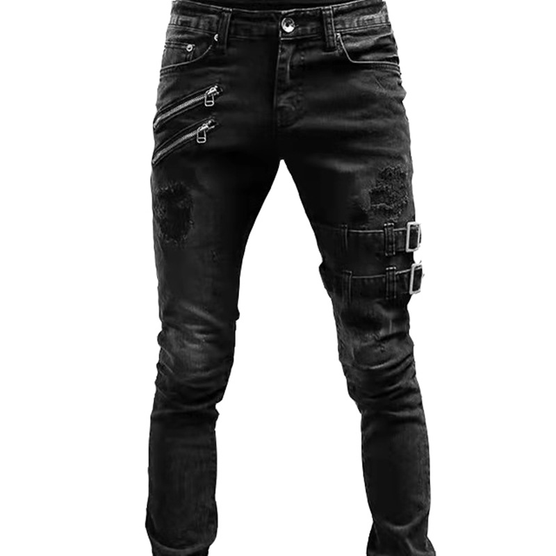 Motorcycle Jeans Image 3