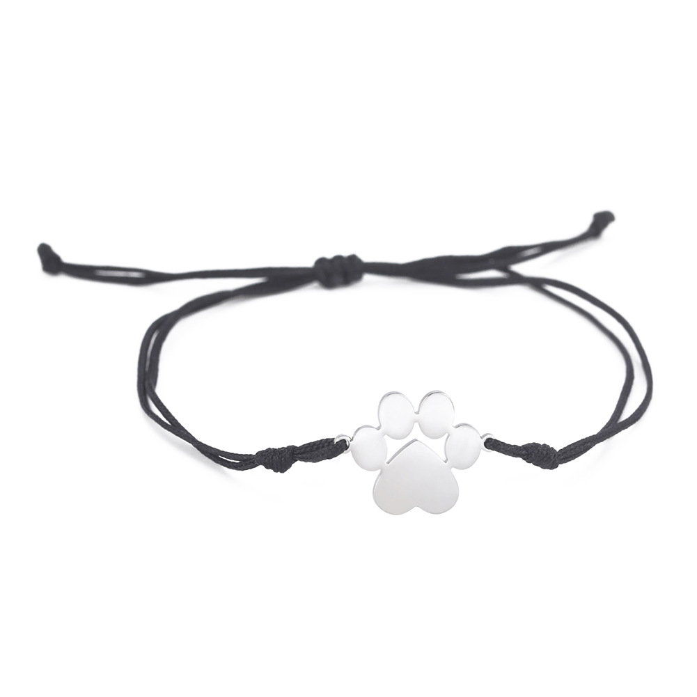 Paw Print Pendant Bracelet 6