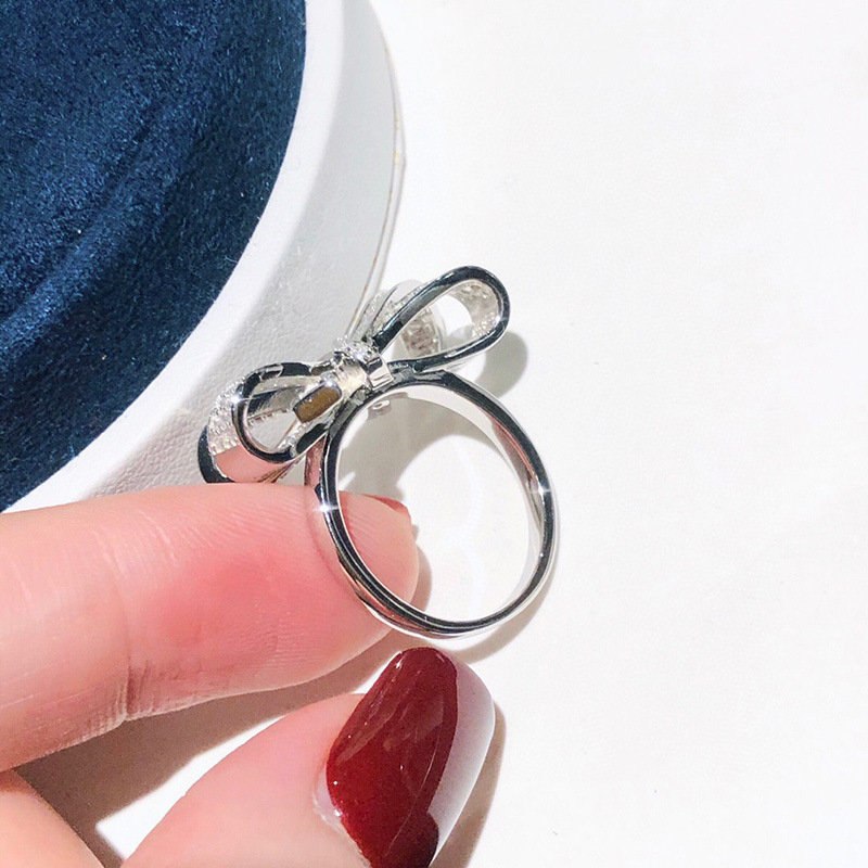 Diamond Bow Ring Image 1