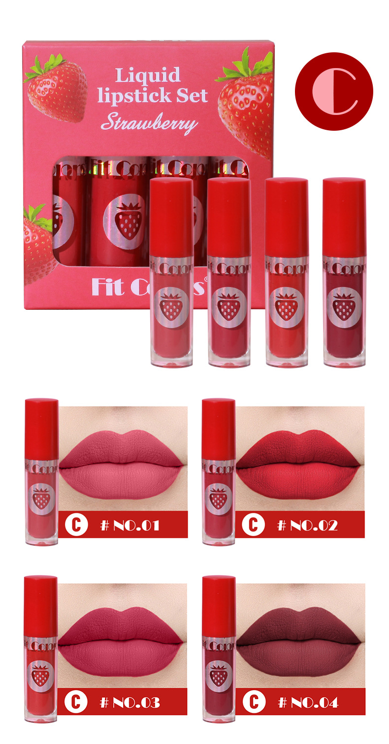 Velvet Matte Lip Gloss Set 6