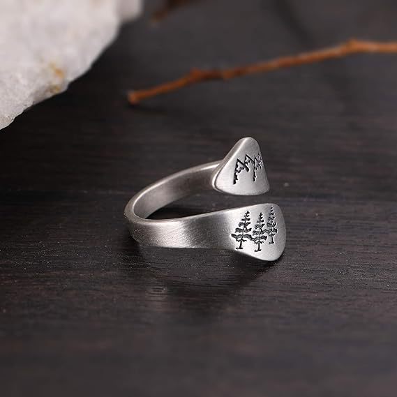 Alpine And Cedar Open Couple Ring Image 3