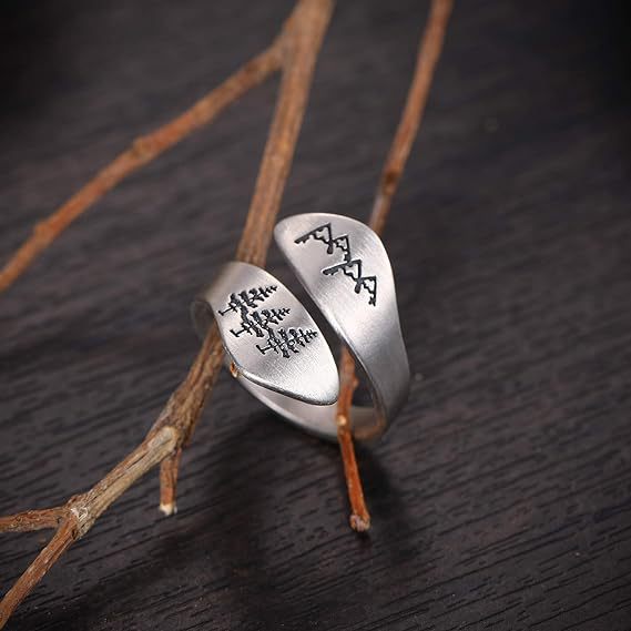 Alpine And Cedar Open Couple Ring Image 4