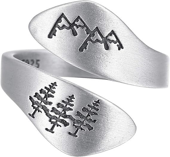 Alpine And Cedar Open Couple Ring Image 5