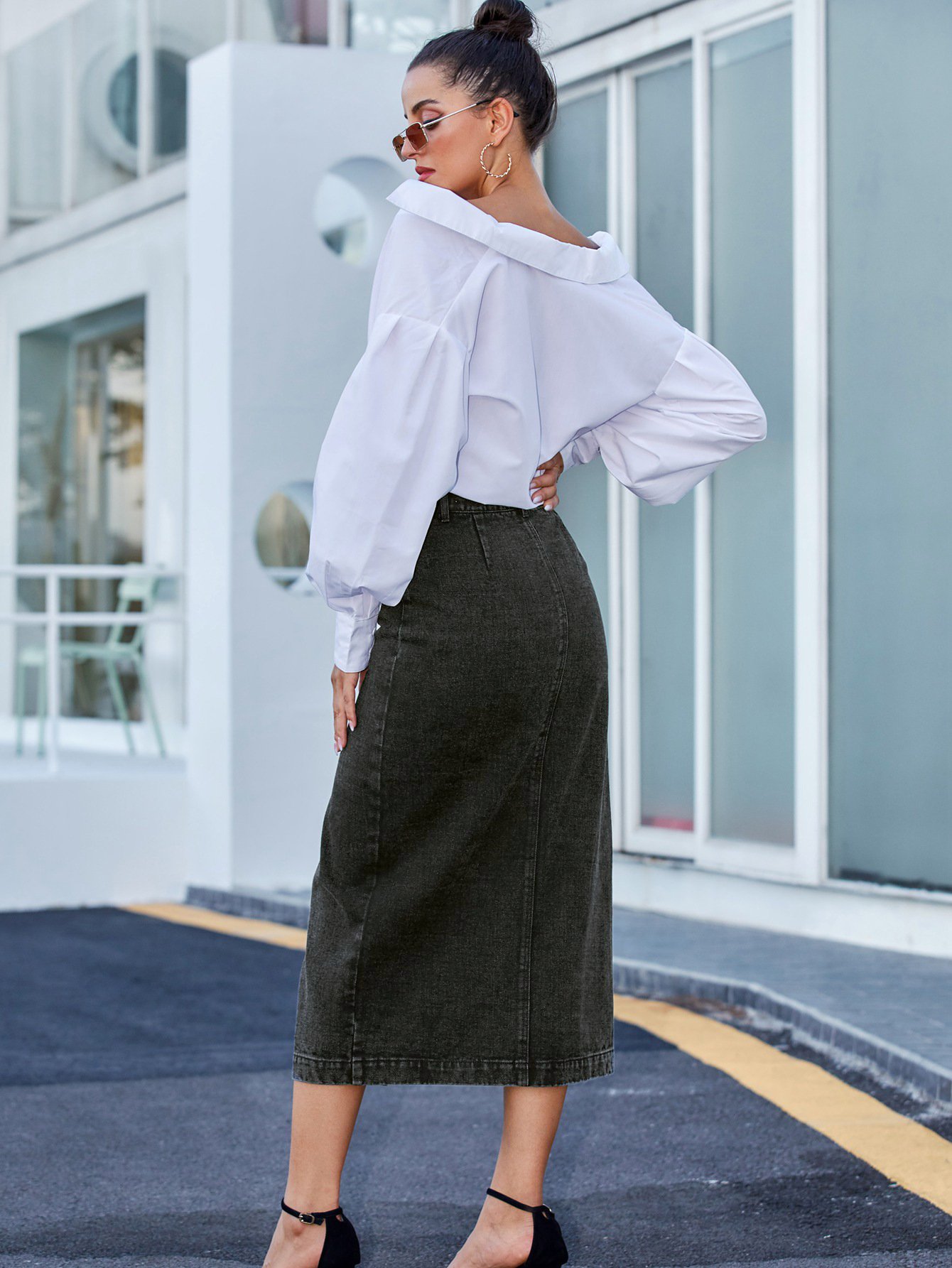 Skirt Fabric Close Up