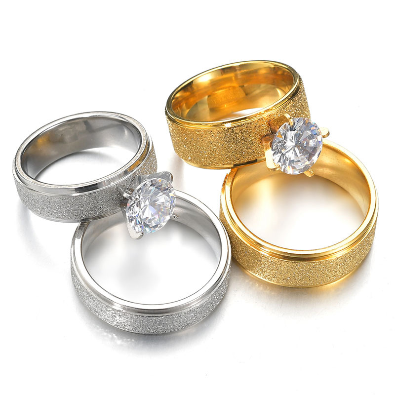 Stainless Steel Personality Ring