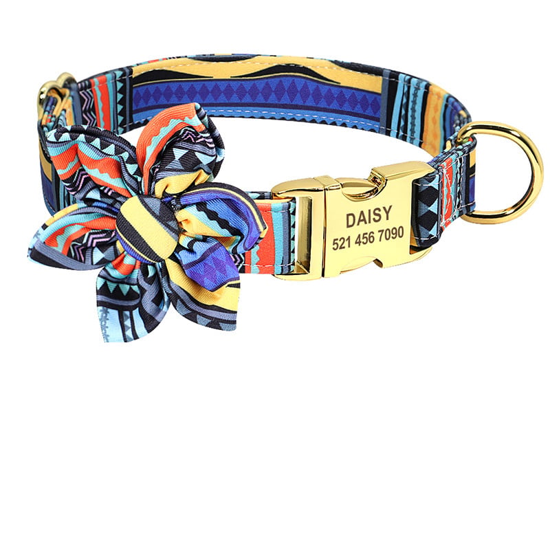 Dog collar in action