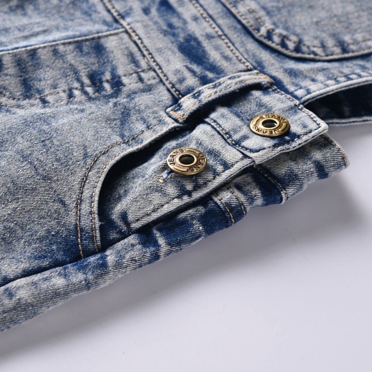 Summer Children's Denim Overalls - Image 7