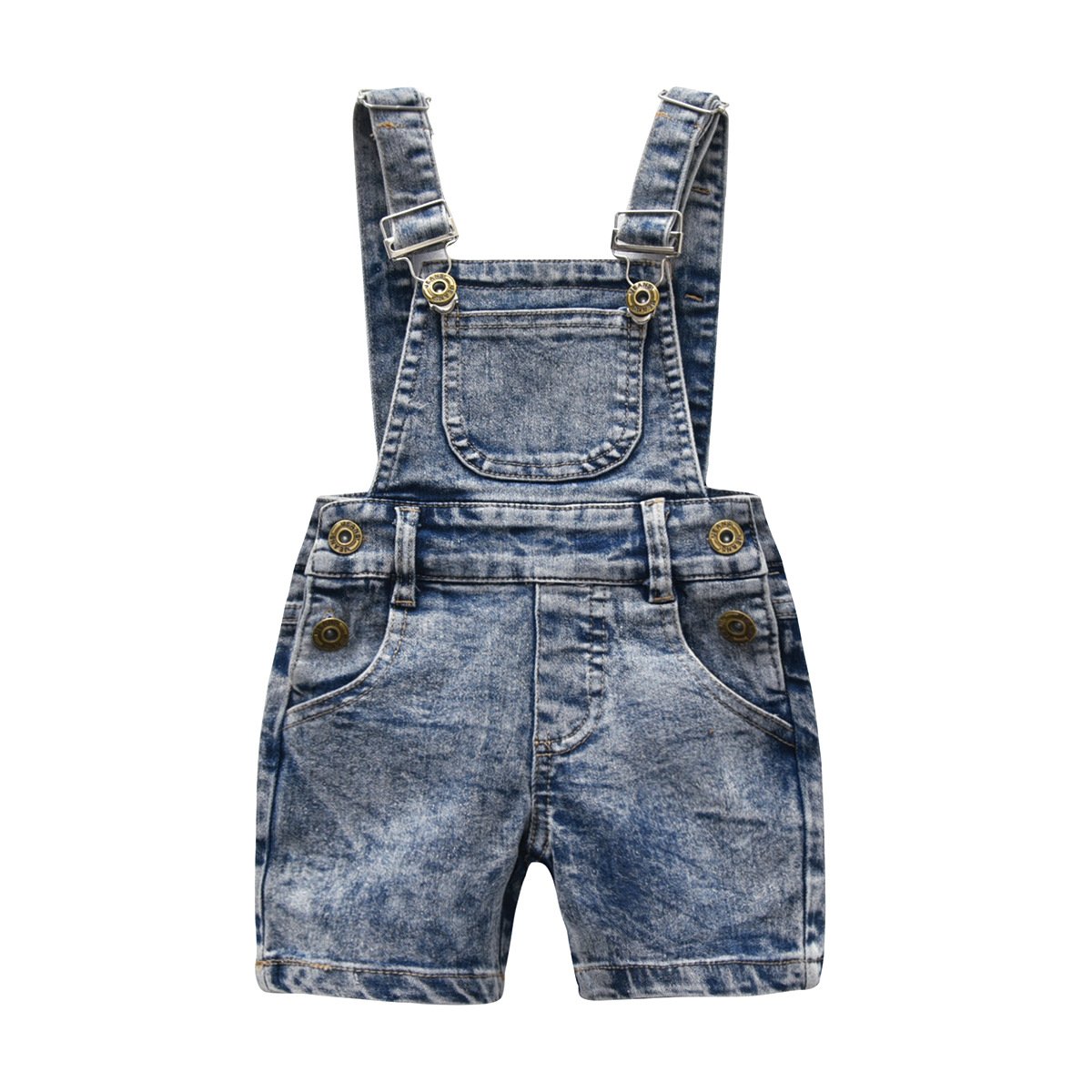 Summer Children's Denim Overalls - Image 5