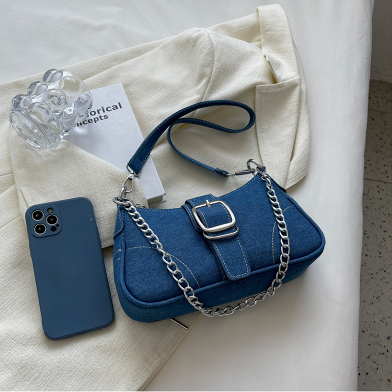 Denim Shoulder Bag Style
