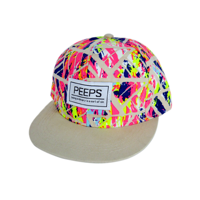 New PEEP Patch Korean Style Baseball Cap 4