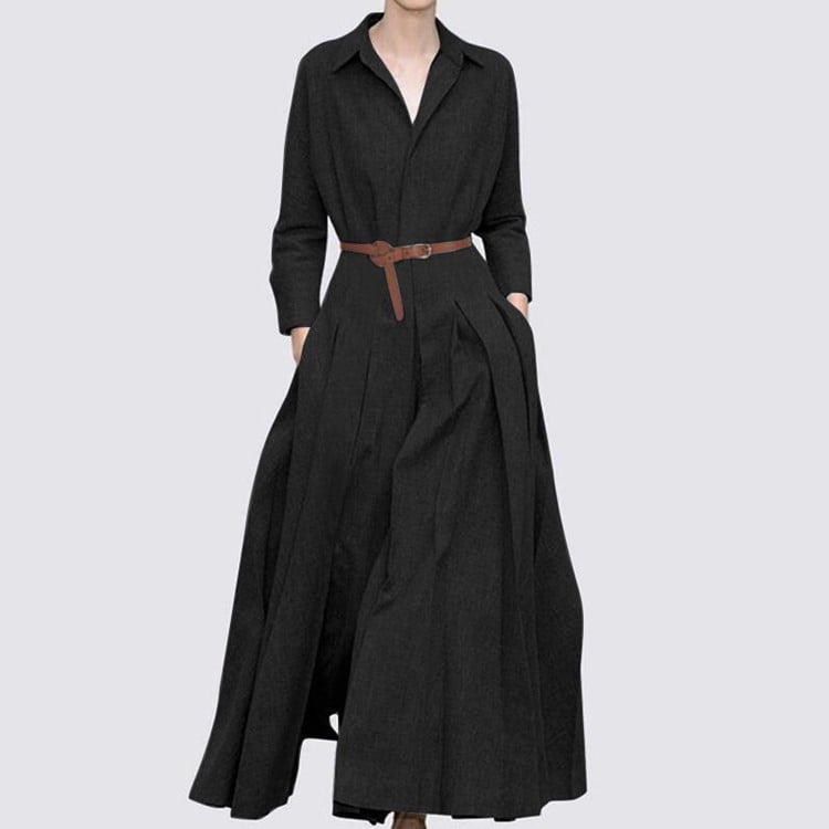 Stylish dress on model