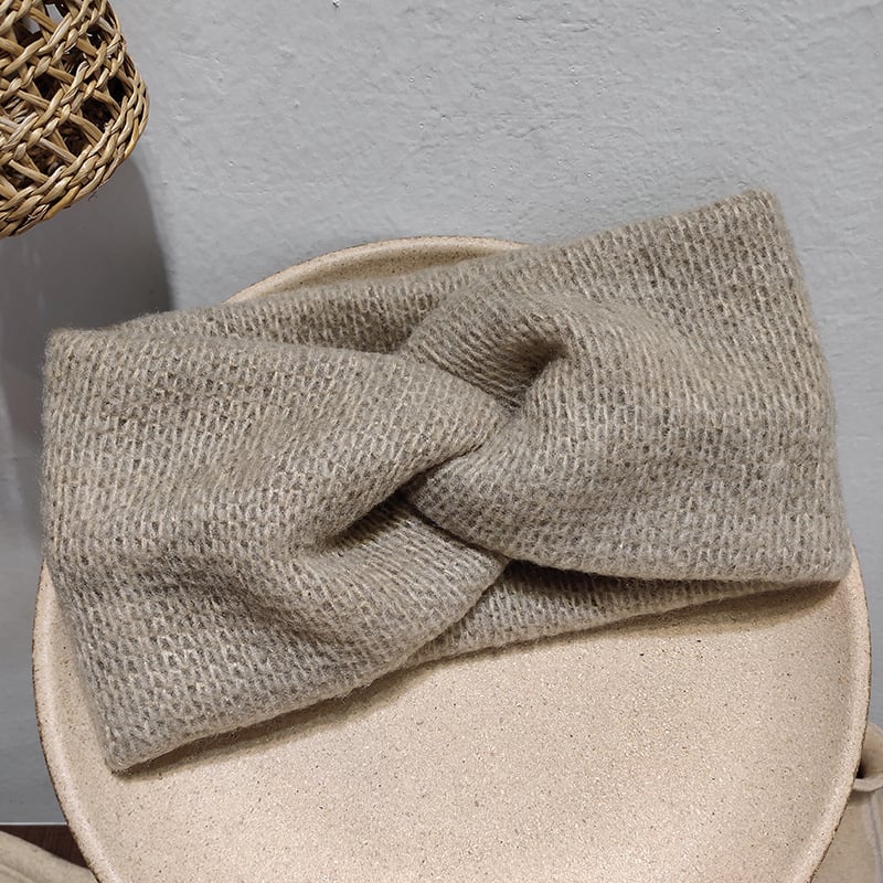 Wool French Cross Hairband in Various Colors