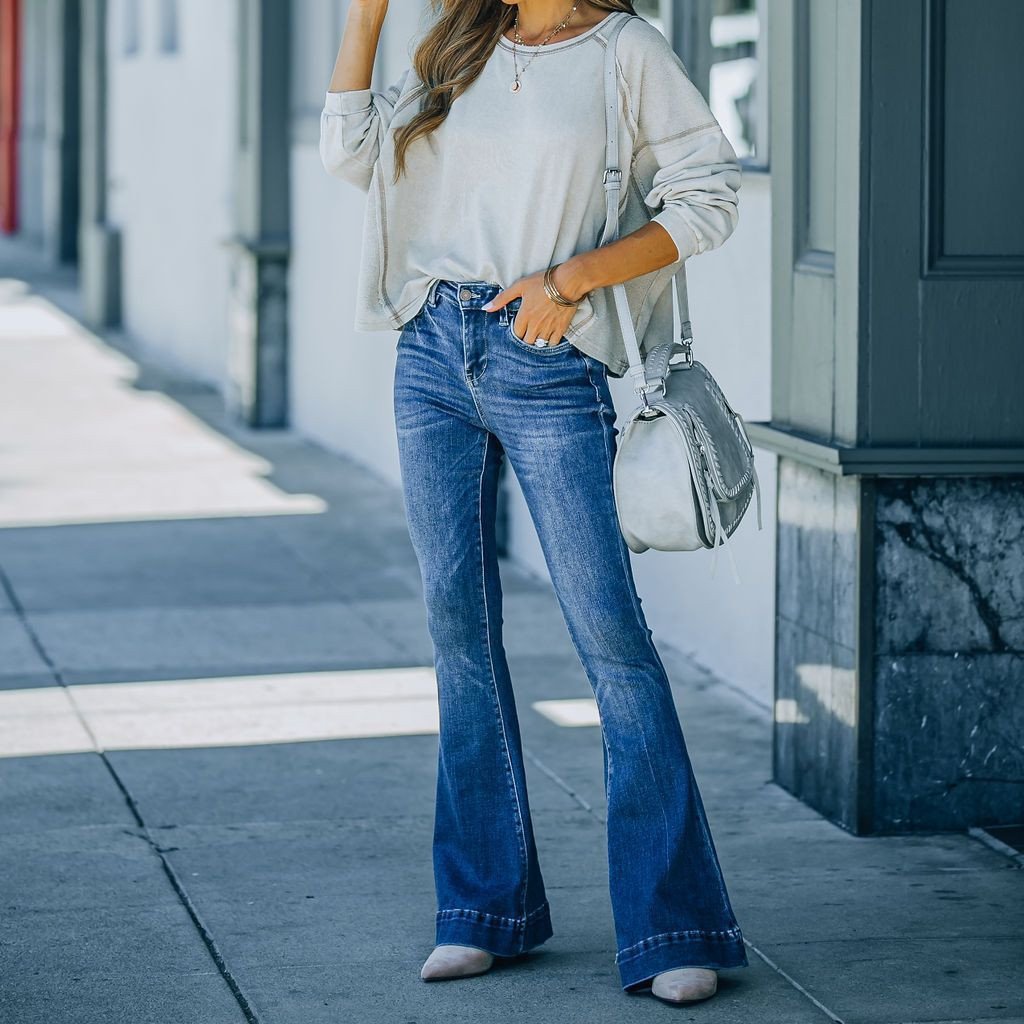 Flared Women's Jeans - Image 3