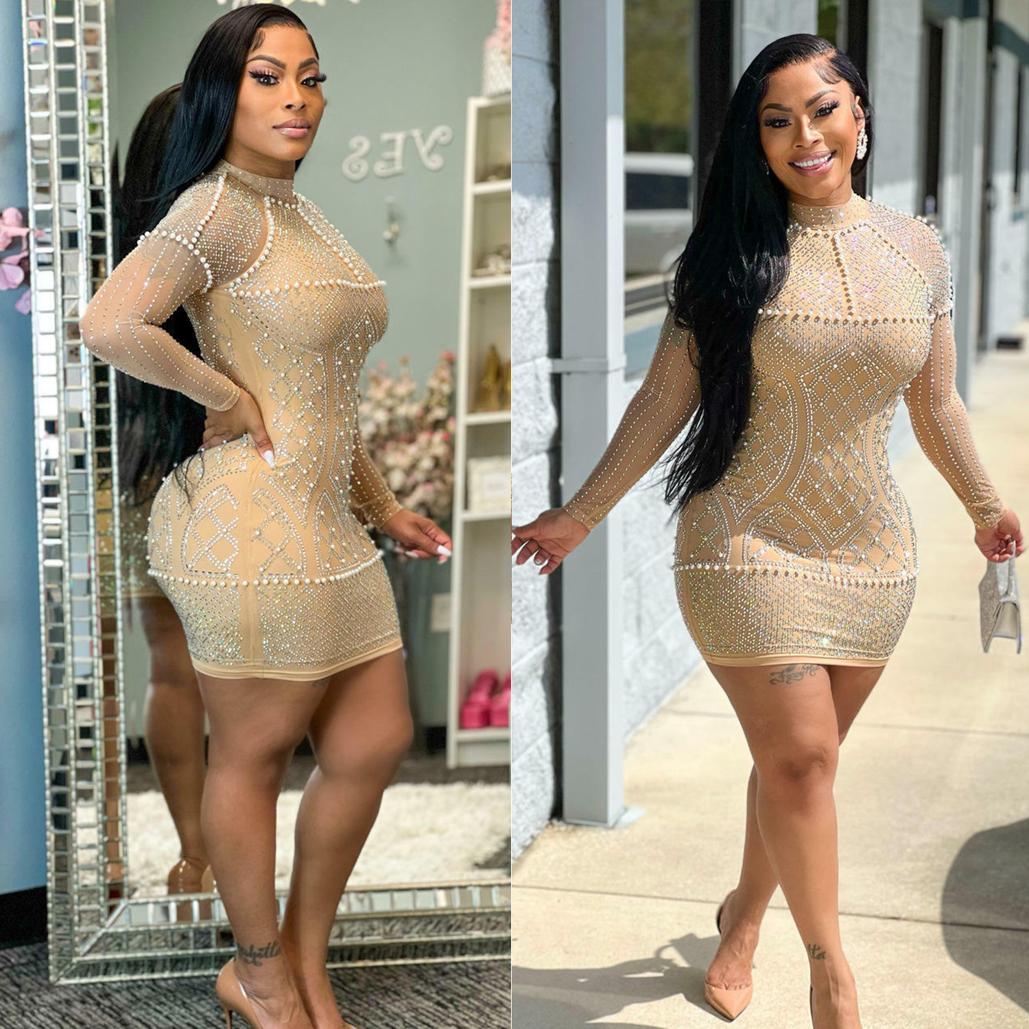 High Waist Fashion Dress