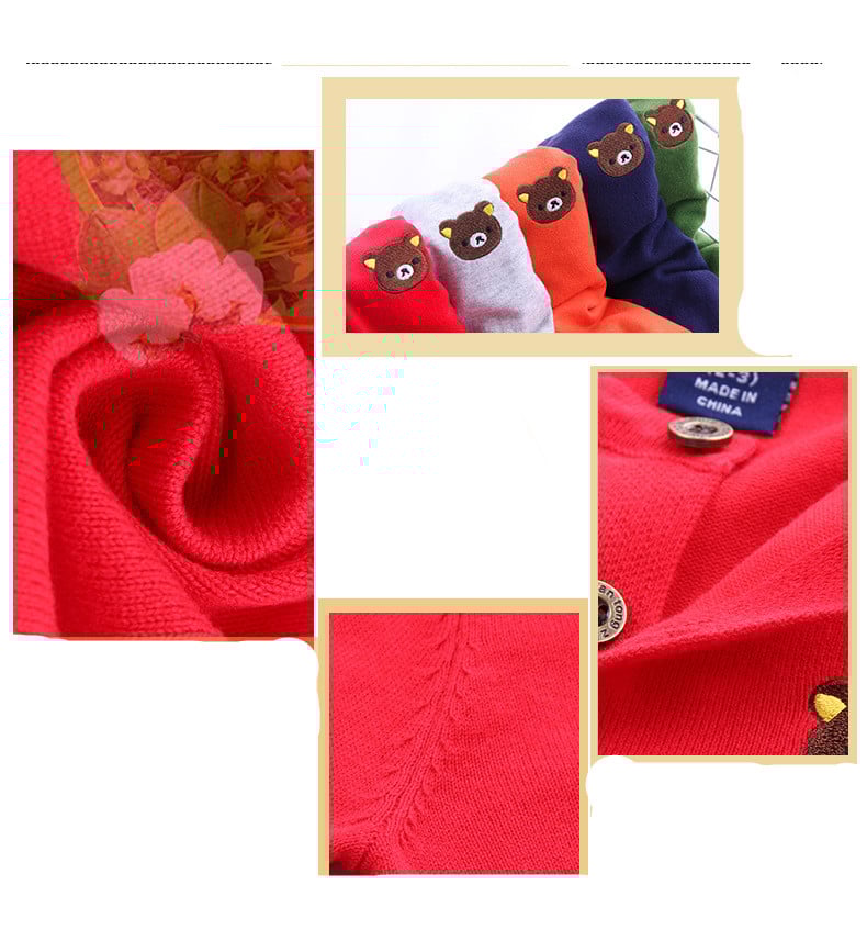 Classic Explosion Boys Knit Cardigan Thin Kids Jacket