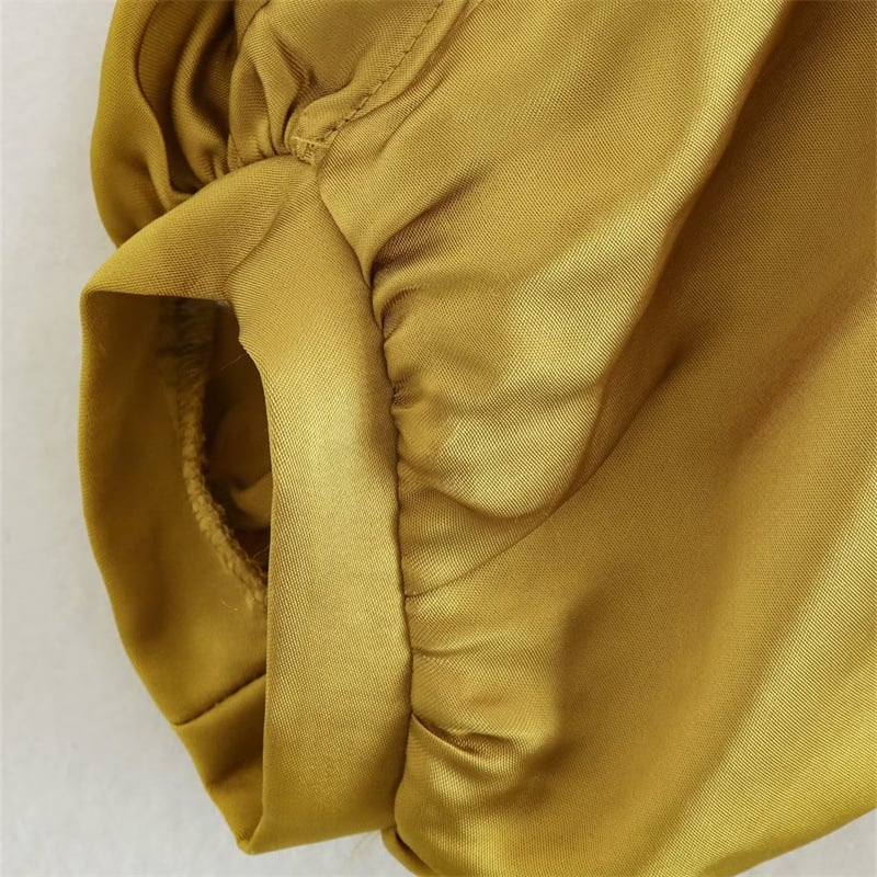Summer Silk Satin Dress 4