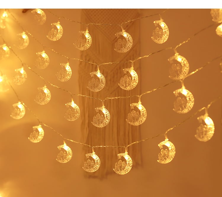 LED Moon Castle Lighting Chain 1
