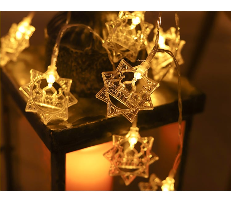 LED Moon Castle Lighting Chain 2