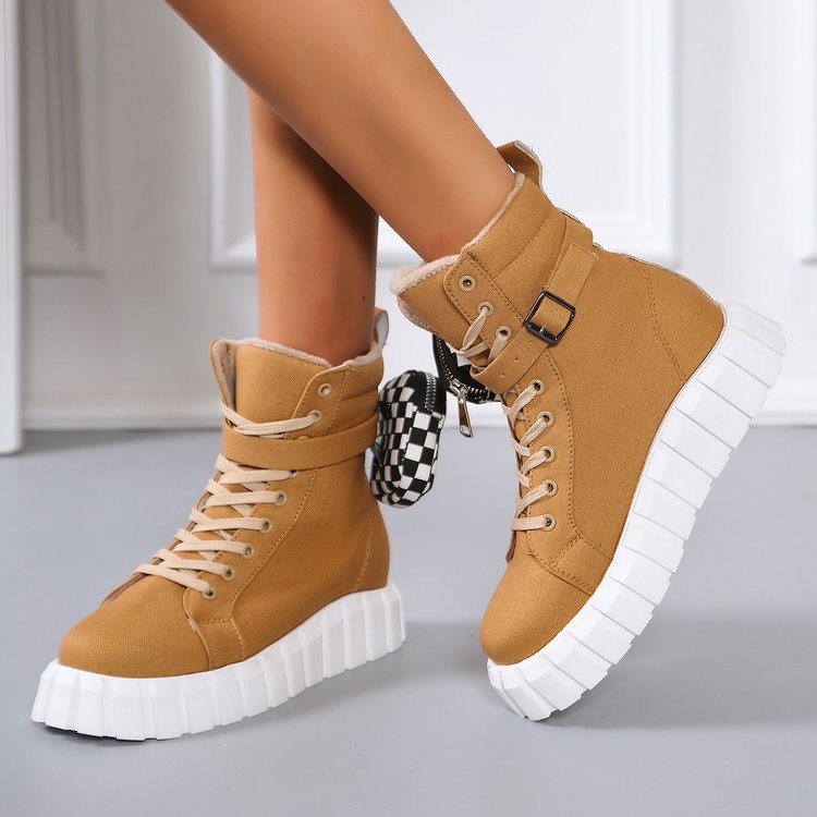 Chunky Heel Boots