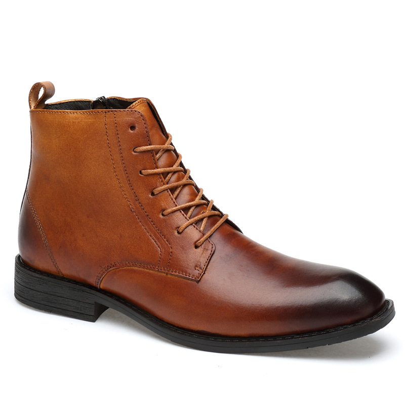 Men's High-Top Business Shoes Image 5