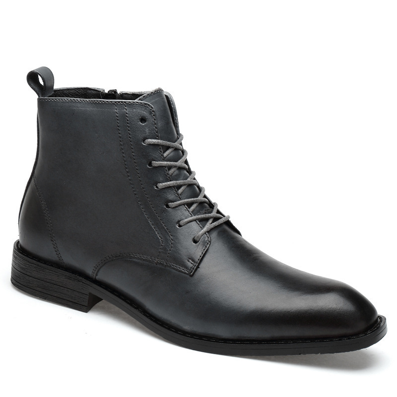 Men's High-Top Business Shoes Image 6