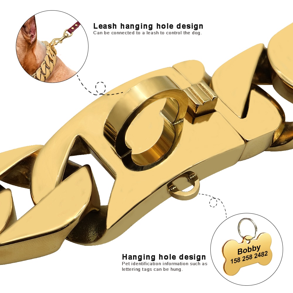 Stainless Steel Dog Chain Image 7