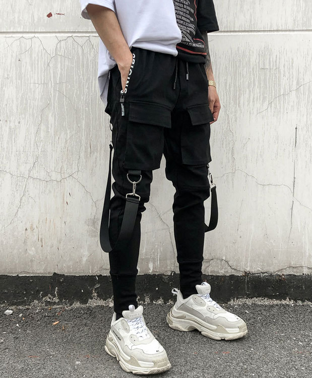 Harlan Wei pants close-up