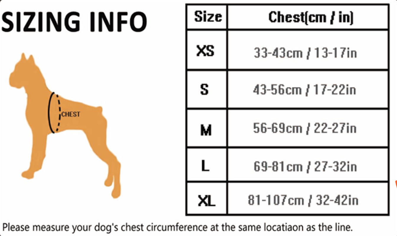Reflective dog harness