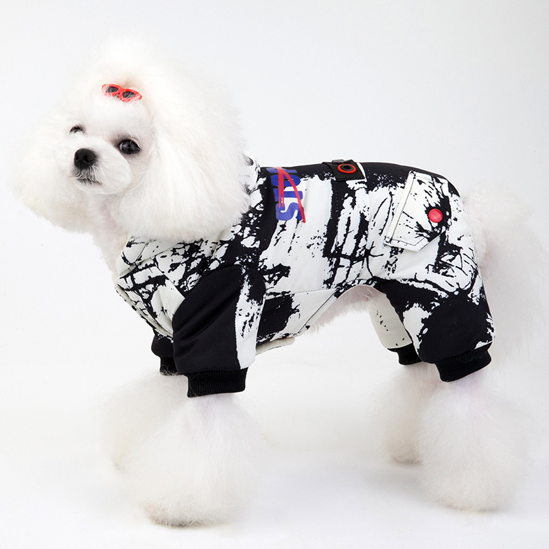 Dark Camouflage Pet Clothes