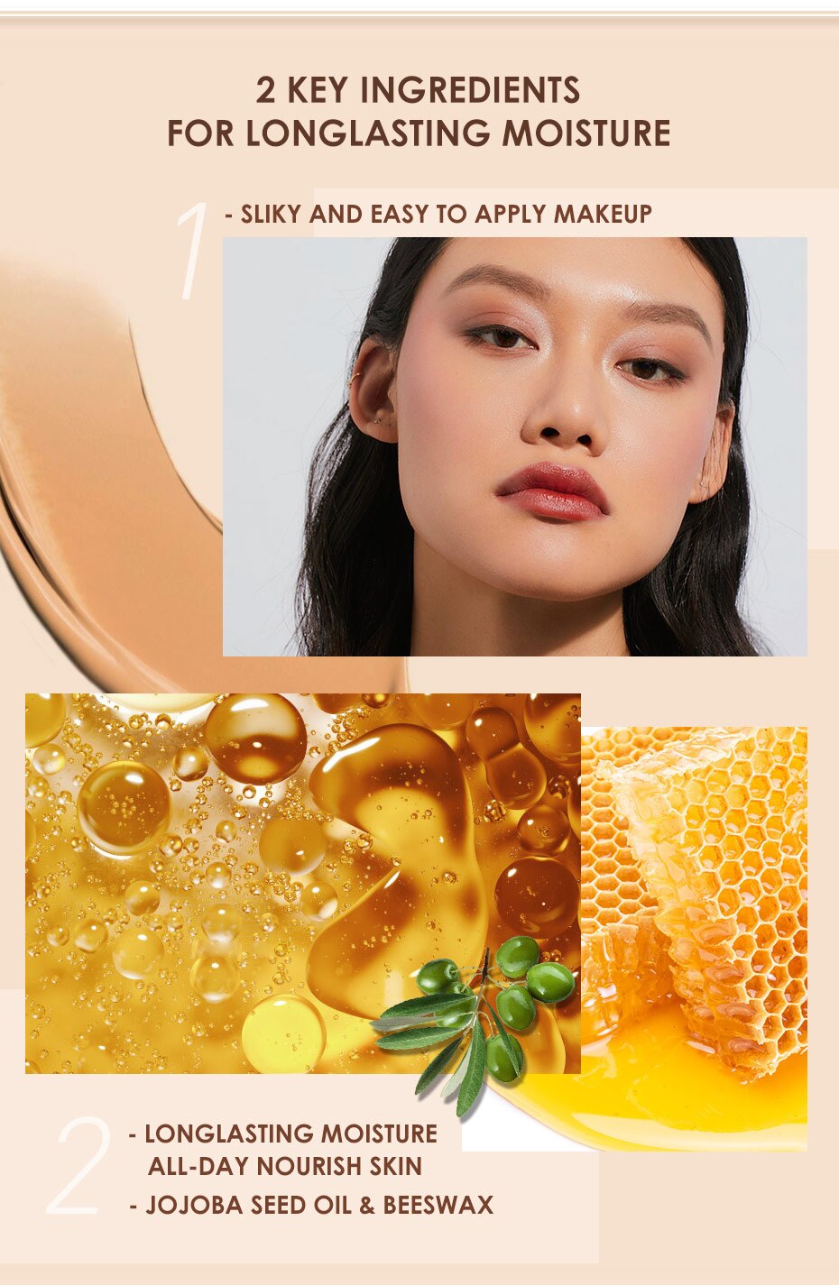 High concealer matte liquid foundation