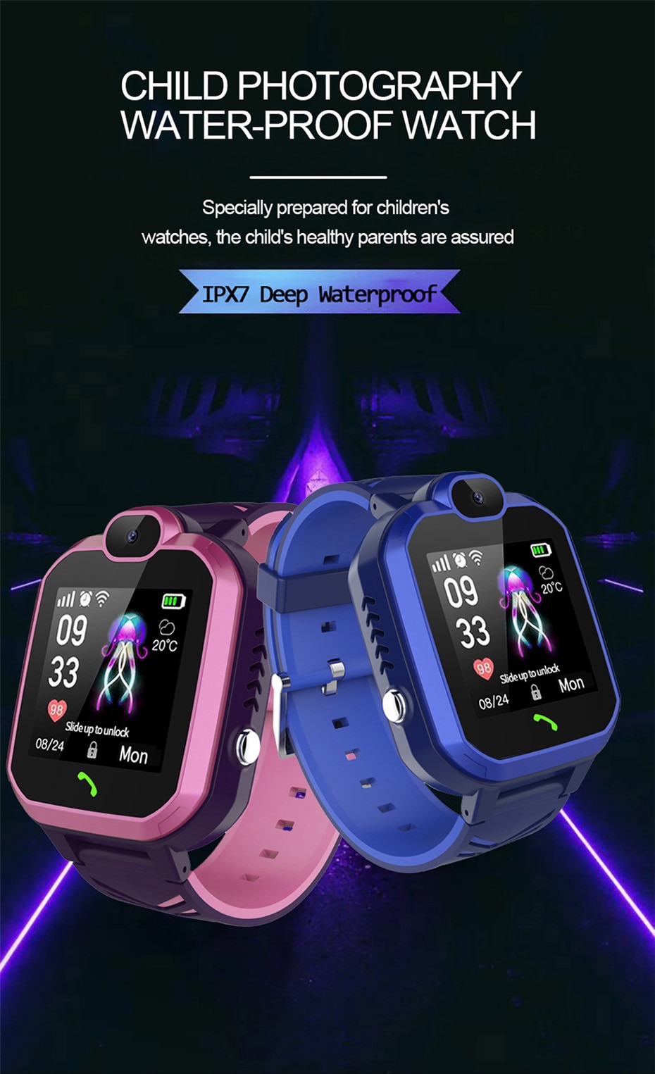 Smart Watch Blue