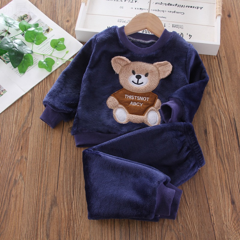 Children's Pajamas in Light Brown